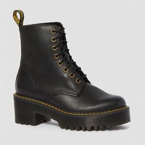 🌼DR. MARTENS🌼 Shriver Hi 8-Eye Lace Up Combat Boot, Size 9